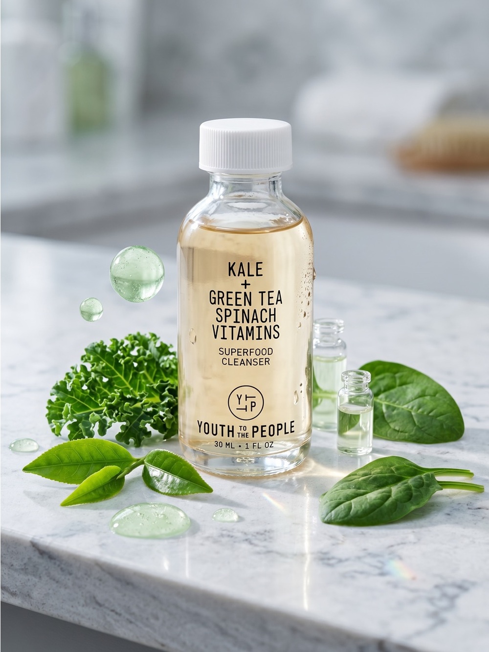Youth To The People Kale + Green Tea Spinach Vitamins Superfood Cleanser 1 oz